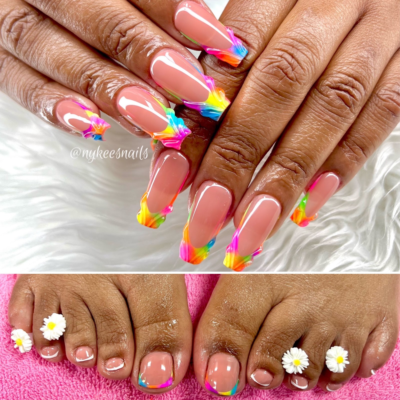 Nykee's Nails nail work in West Allis, Wisconsin